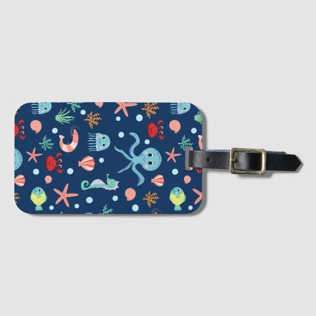 Sea World Luggage Tag (Front Horizontal)