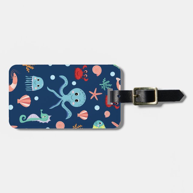 Sea World Luggage Tag (Front Horizontal)