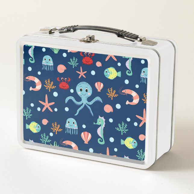Sea World Metal Lunch Box (Front)