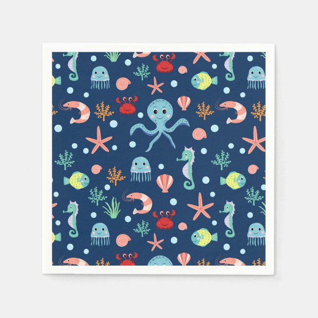 Sea World Napkin (Front)