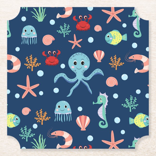 Sea World Paper Coaster (Front)