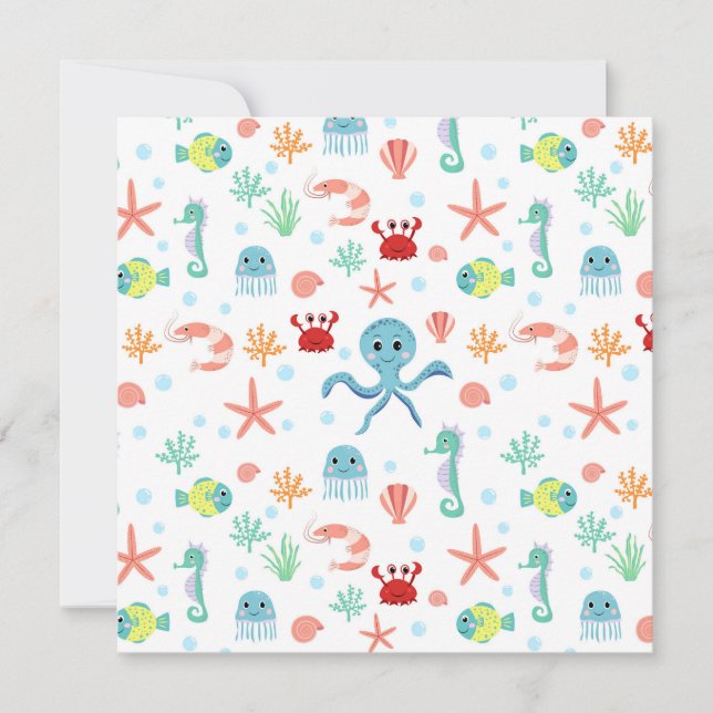 Sea World pattern (Front)