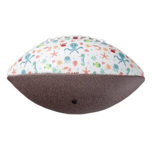 Sea World pattern American Football