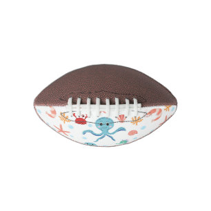 Sea World pattern American Football