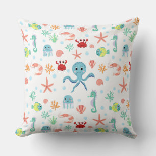 Sea World pattern Cushion