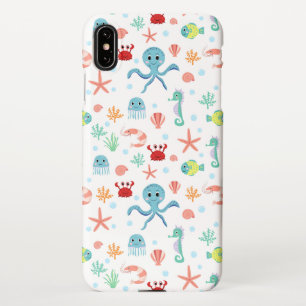 Sea World pattern iPhone XS Max Case