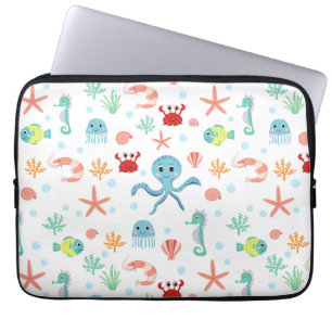 Sea World pattern Laptop Sleeve