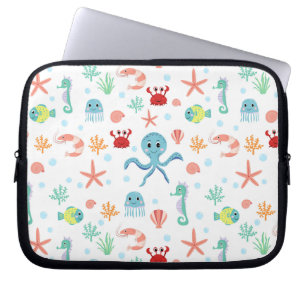 Sea World pattern Laptop Sleeve