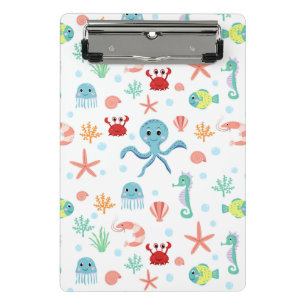 Sea World pattern Mini Clipboard