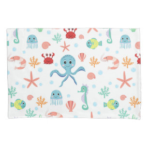 Sea World pattern Pillowcase