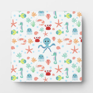 Sea World pattern Plaque