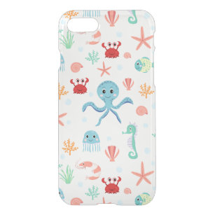 Sea World pattern iPhone SE/8/7 Case