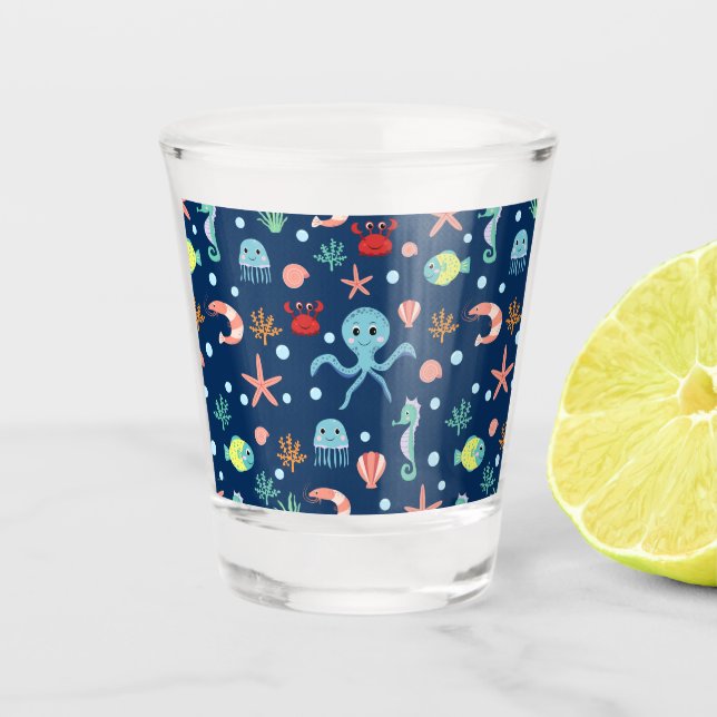 Sea World Shot Glass (Front)