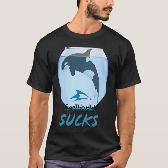 Sea World Sucks T-Shirt (Front)