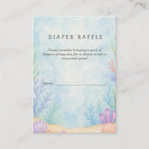 Sea You Soon Baby Shower Diaper Raffle