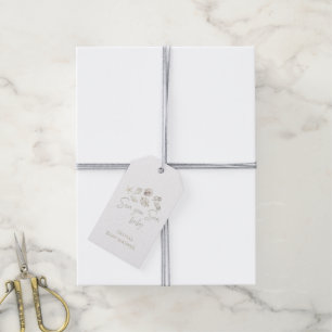 Sea you soon baby shower gift tags