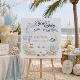 Sea You Soon Baby Shower Welcome