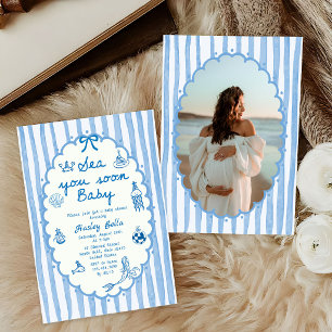 Sea You Soon Baby The Summer Baby Shower Invite