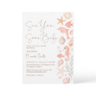 Sea You Soon Seashells Girl Baby Shower