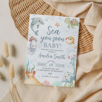 Sea You Soon Under the Sea Baby Shower