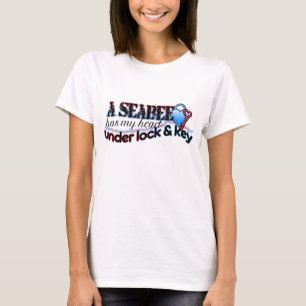 Seabee has my heart under lock & key T-Shirt