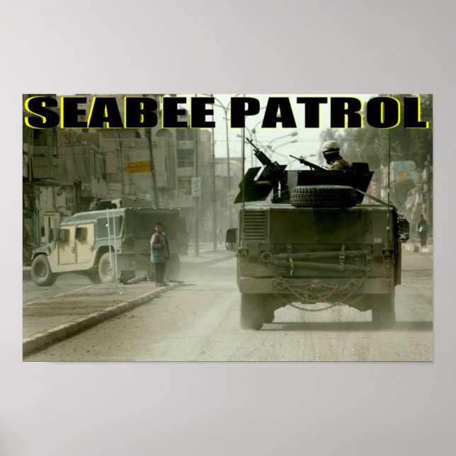 Seabees Can Do Poster (Front)