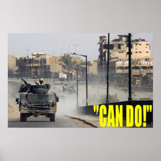 Seabees Can Do Poster