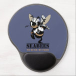 Seabees We build We Fight Gel Mouse Pad<br><div class="desc">Perfect gift for the Seabee in your life. Inspired by the one in mine. HD digitilization and colourization by Leigh-Anne Lee</div>