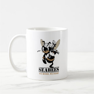 Seabees We build We Fight Mug
