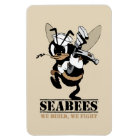 Seabees We build We Fight Photo Magnet