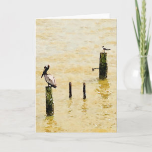Seabird Blank Greeting card
