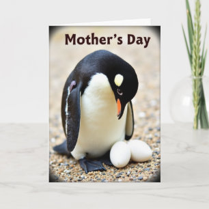 Seabird Mothers Day Portrait Card