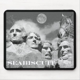 Seabiscuit is on Mount Rushmore! Mouse Mat