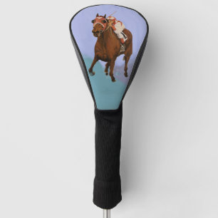 Seabiscuit - Thoroughbred Champion - Personalise  Golf Head Cover