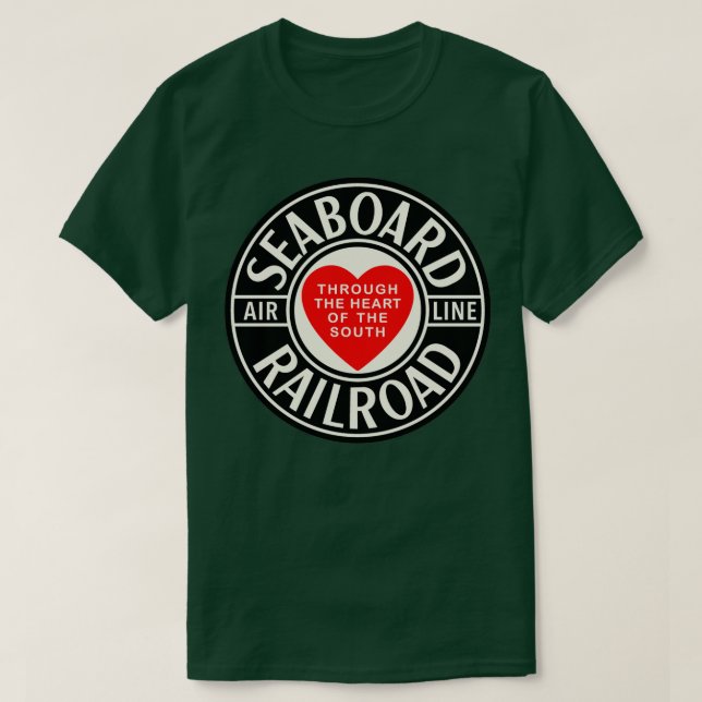 Seaboard Air Line Railroad T-Shirt (Design Front)