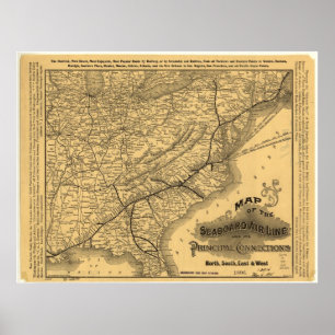 Seaboard Air Line Railway Poster