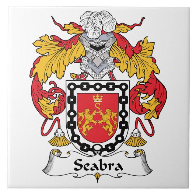 Seabra Family Crest Tile (Front)