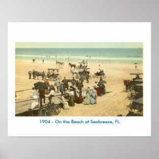 Seabreeze, FL - 1904 Poster