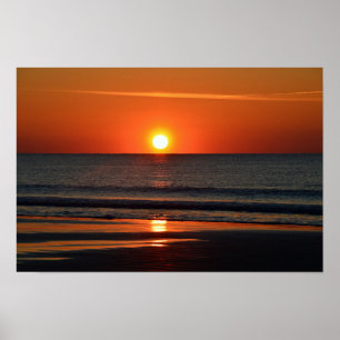 Seabrook Island Beach Sunrise Poster