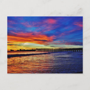 Seacliff Beach Sunset. Santa Cruz, CA. Postcard