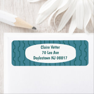 Seafoam Blue Trellis