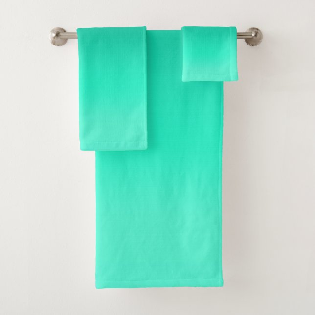 Seafoam Fade  Bath Towel Set (Insitu)