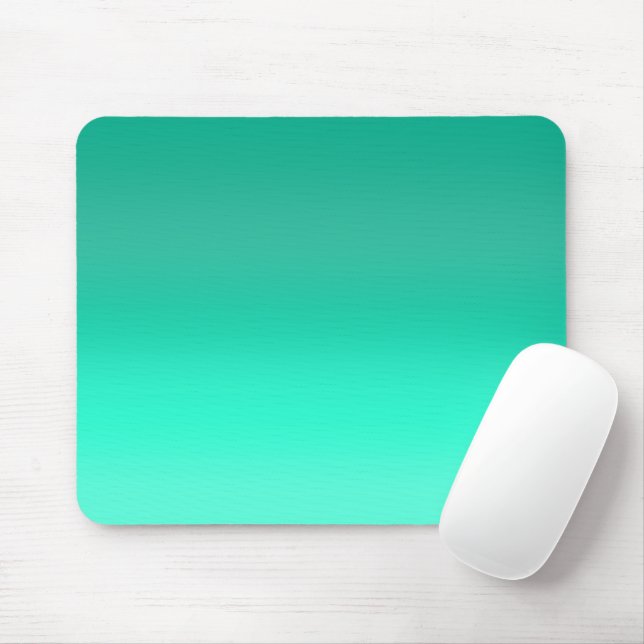 Seafoam Fade  Mouse Mat (With Mouse)