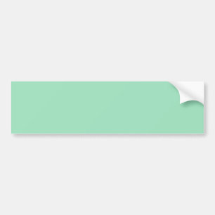 Seafoam Green Solid Color Bumper Sticker