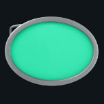 Seafoam Green Solid Colour | Classic | Elegant Belt Buckle<br><div class="desc">Seafoam Green Solid Colour | Classic | Elegant | Trendy | Stylish | Gift</div>