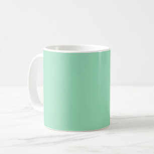 Seafoam Green Solid Colour Coffee Mug
