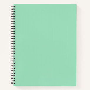 Seafoam Green Solid Colour Notebook