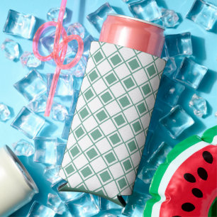 Seafoam Harlequin Seltzer Can Cooler