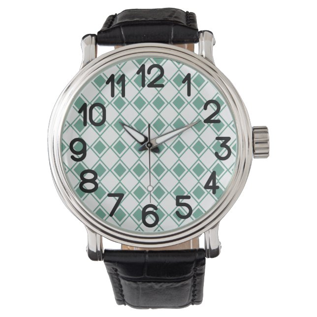 Seafoam Harlequin  Watch (Front)