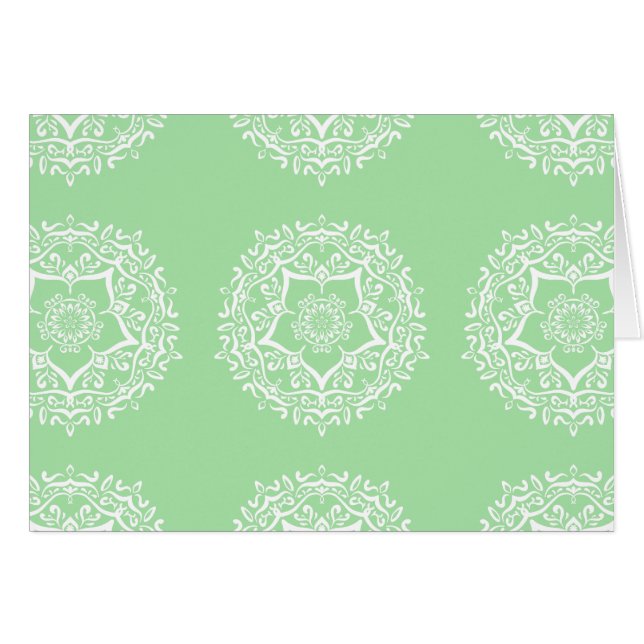 Seafoam Mandala (Front Horizontal)